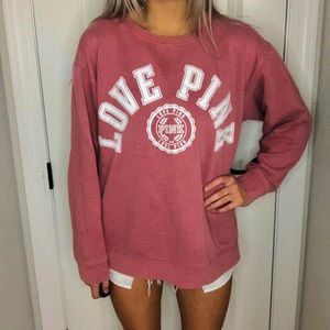 Pink Crewneck sweatshirt